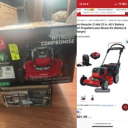 toro electric lawn mower 