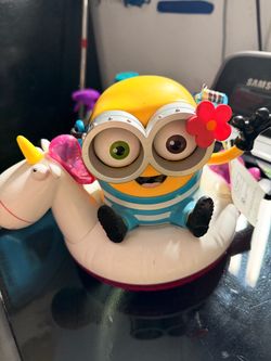 Minion Bob Unicorn Float Toy Figure