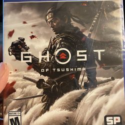 Ghost Of Tsushima Ps4 Brand New Factory Sealed 