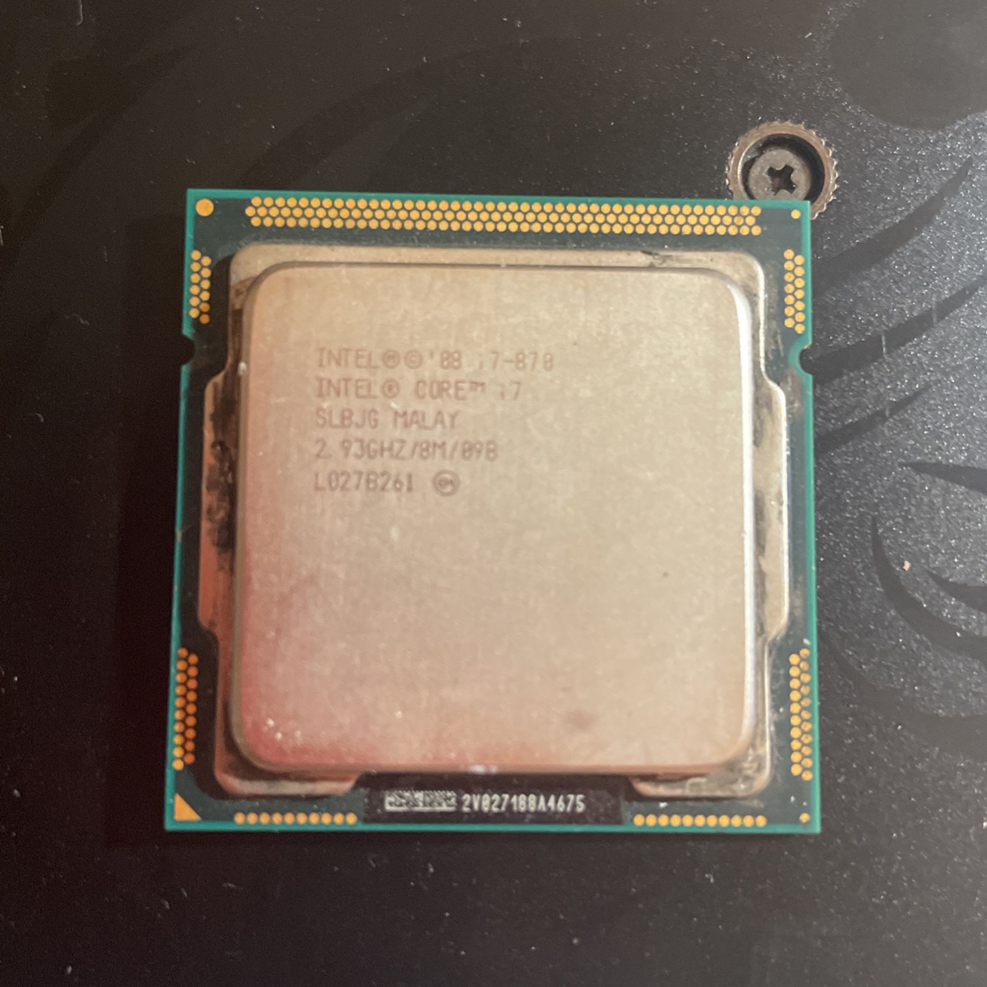Intel I7-870 Processor
