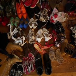 Assorted Shoe And Heels 