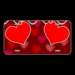 License Plate Novelty Car Front Love Romantic Valentine'S Day Symbol