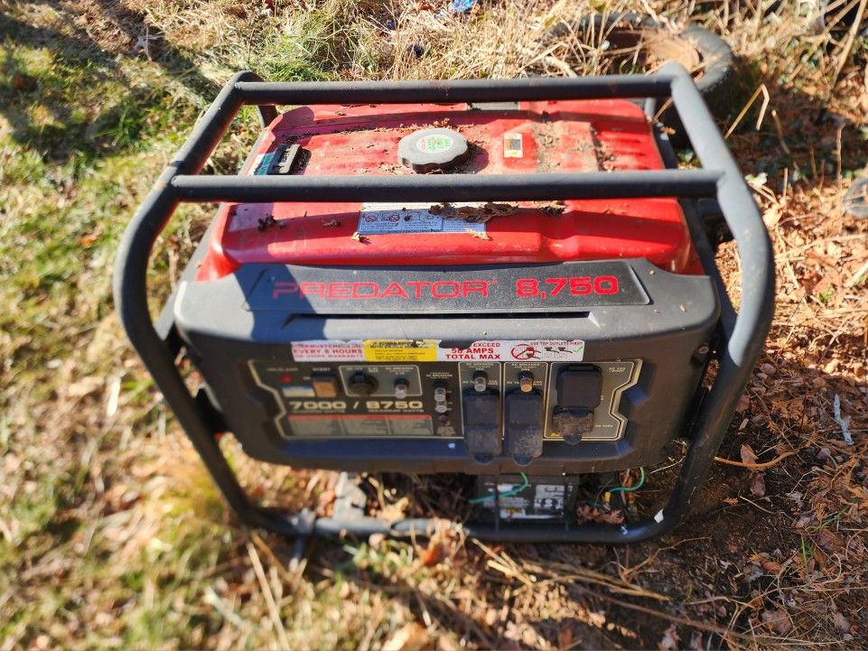 Predator 8750 Gas Generator ASIS BEST OFFER
