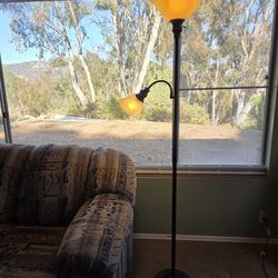 Tall floor lamp