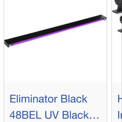 Like new Black UV light for plants and reptiles