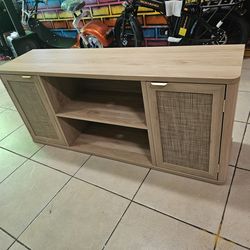 Boho style TV stand