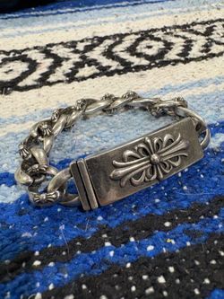 CHR🩶ME HEARTS  / ID bracelet small  size / TRADES WELCOME !!