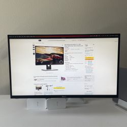 Dell 27” QHD 1ms Latency G-Sync Gaming Monitor