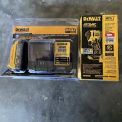 Dewalt 1/4” Impact Driver With Battery And Charger 