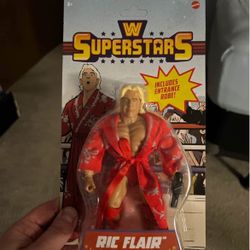 Retro Superstar WWE Ric Flair Figure 