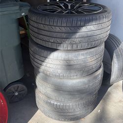 22 inch tires and rims By: Mercedes Benz