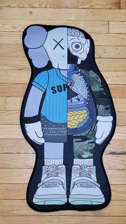KAWS x Supreme Flayed Rug