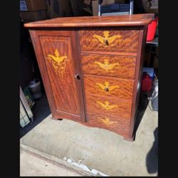 Antique Armoire 42" X 38" X 21"