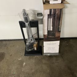 New Out Of Box THRESHOLD Fireplace Tool Set
