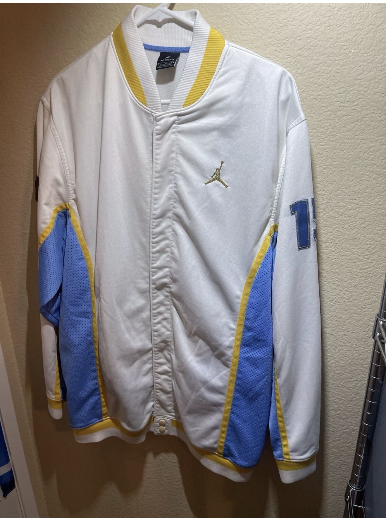 Nike Jacket Mens Air Jordan Carmelo Anthony Warm Jacket Denver Nuggets