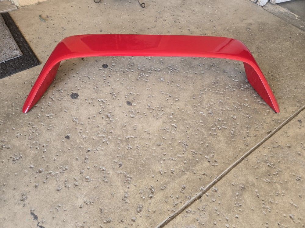 Integra Type R Rear Spoiler..milano red