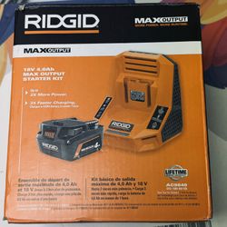 18V 4.0 Ah Max Output Starter Kit 