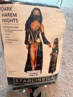 Dark Hareem Girl Women’s Costume Size Small