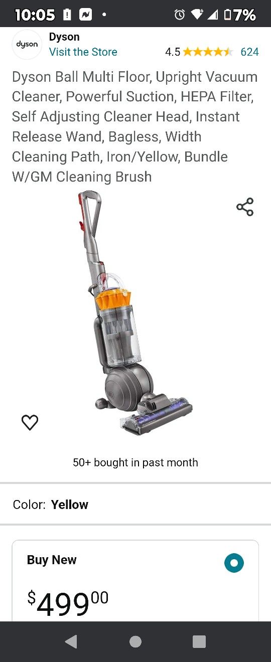 Dyson Ball Vacuum