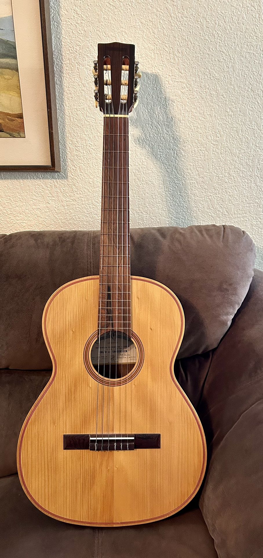 tranquillo giannini classical guitar 1972 Very fine guitar!