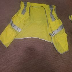 12 "Used" Safety Vest ..Must Buy All