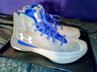 Steph Curry Retros Grey n Blue