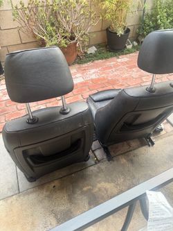BMW E92 front leather seats