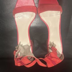 Cole Hann Red Black Heel Size 10
