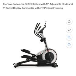 Pro form Elliptical 