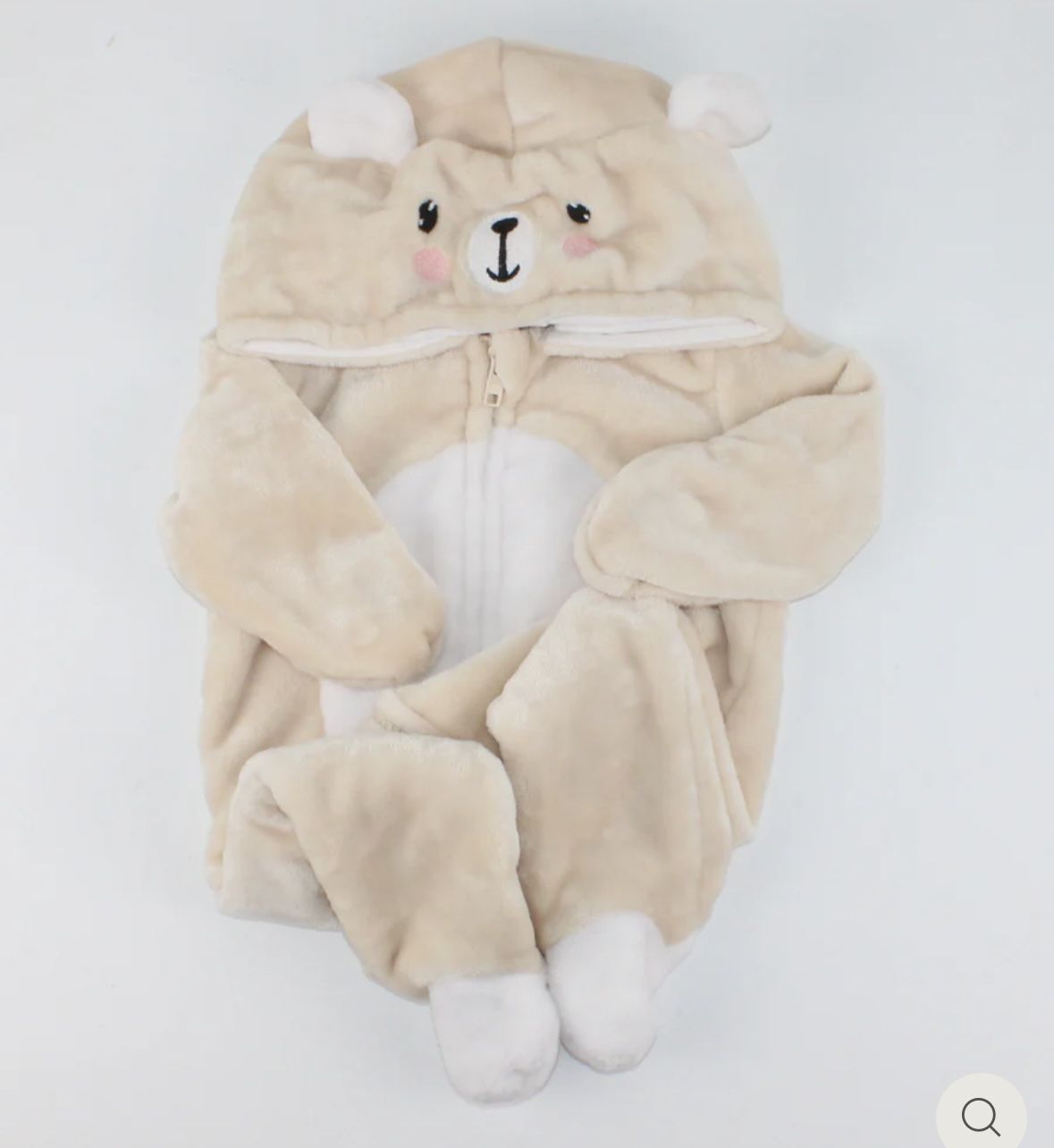 BABY MACK ULTRA SOFT THICK BEAR OUTERWEAR/COSTUME 0-3M