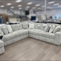 LARGE CORDUROY SECTIONAL BRAND NEW SAME DAY DELIVERY 