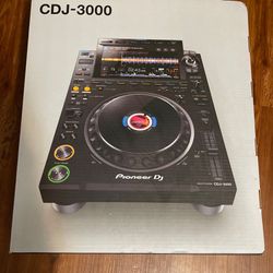 Pioneer CDJ-3000’s (pair) BRAND NEW