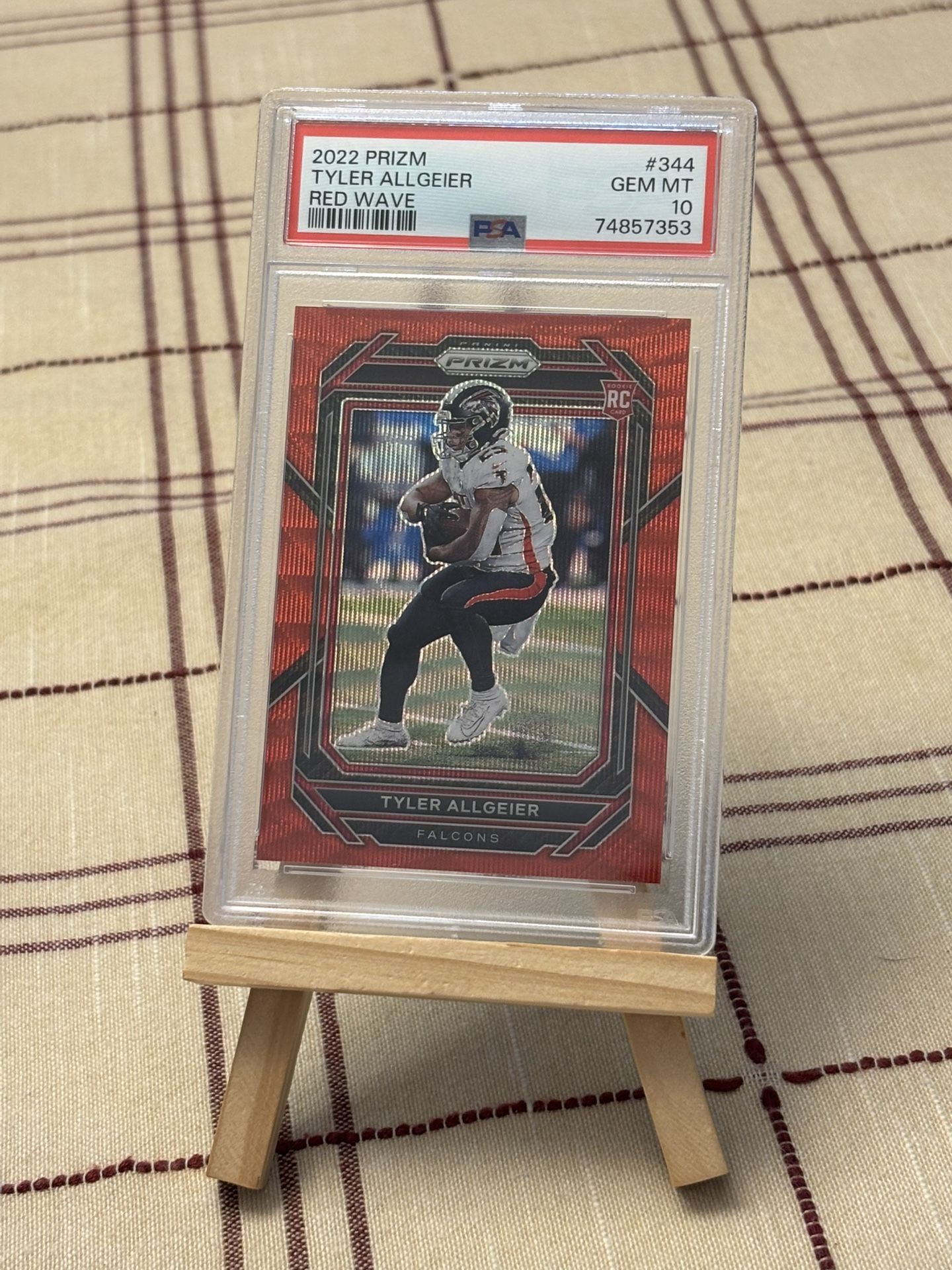 Tyler Allgeier Prizm Rookie /149 PSA 10 FALCONS