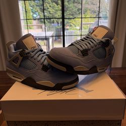 Jordan 4  Retro University Blue(DS) - Size 12