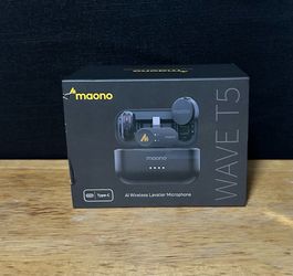 Brand New Maono Wave T5 USB/XLR Microphone — Sealed in Box