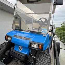 Golf Car And Trailer