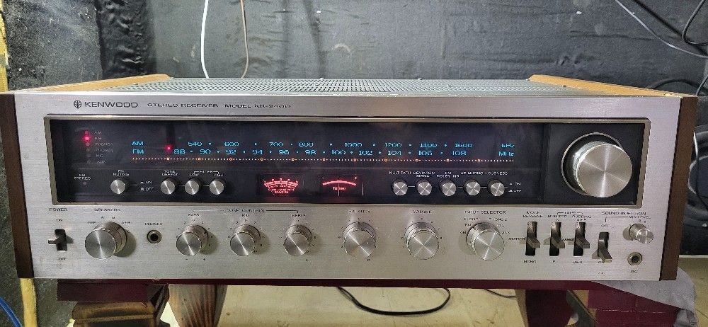 Vintage Kenwood KR 9400 Am/Fm Receiver Amplifier, Stereo, Head Unit