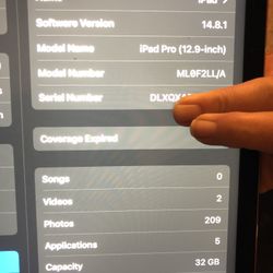 iPad Pro 12.9” 32gb