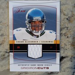 (3) Shaun Alexander Football Cards! 