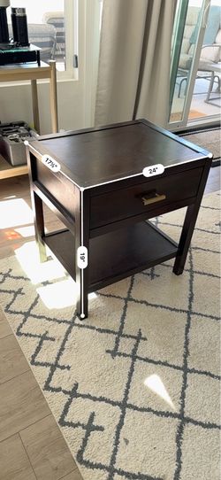 Night stand - down brown from world market
