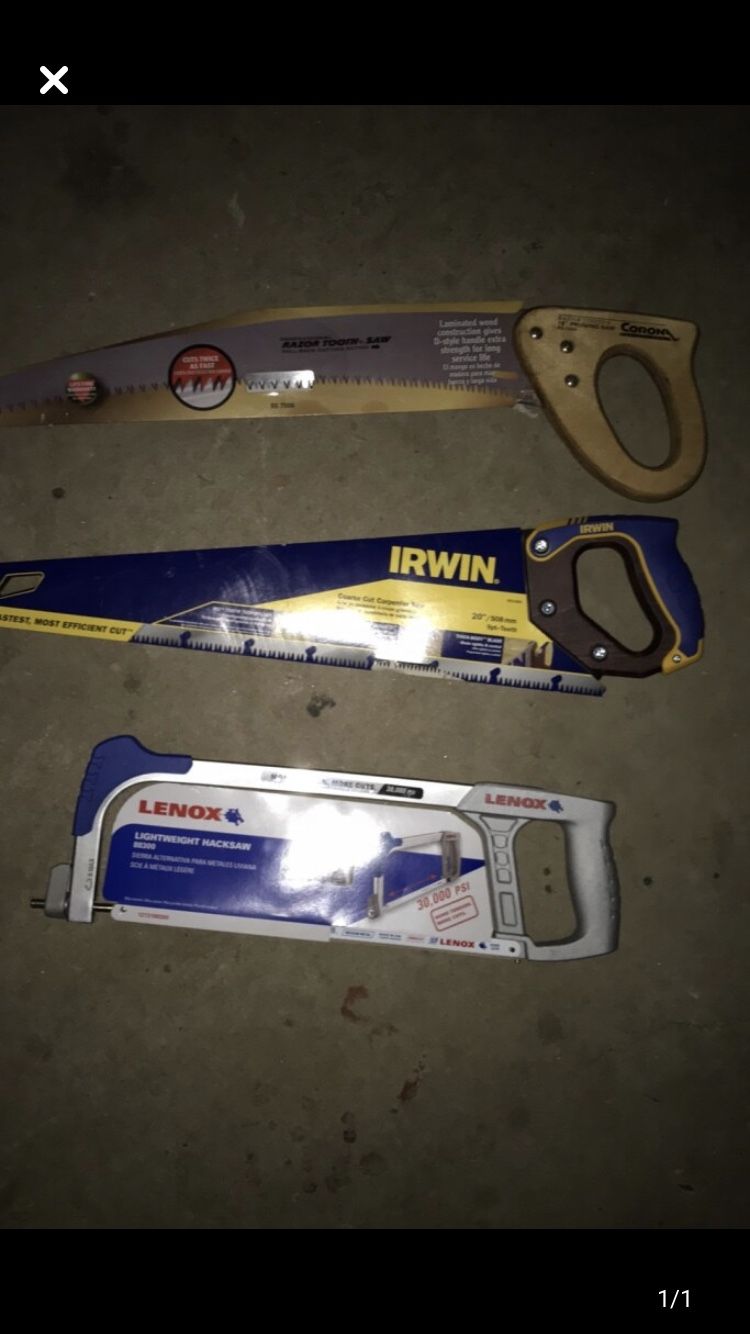 New saws