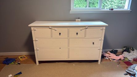 White IKEA Dresser