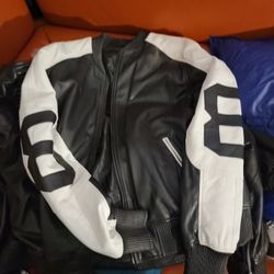 Ck EL Generation 8 BALL LEATHER JACKET