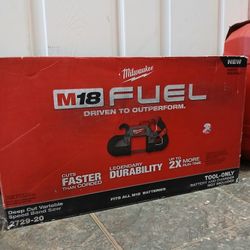 Milwaukee New Band Saw 18M Deep Cut Variable Speeds