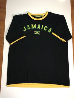 Embroidered Jamaica tee Men’s XL