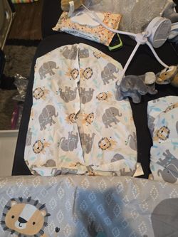 Lamb and Ivy  crib bedding