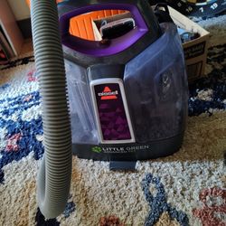 Bissell little Green advanced pet vacuum and all the attachments