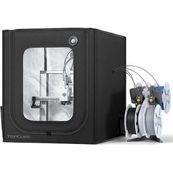 TOPCUBE 3D Printer Enclosure for Bambu Lab A1 with LED Light Black