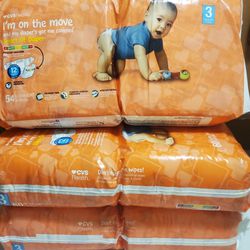 Brand New CVS Baby Diapers Size 3 168 Ct!