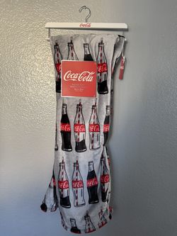 COCA COLA BLANKET NEW COKE BOTTLE BLANKET